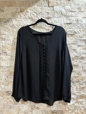 TORRID Black Blouse Size XXL / 2X
